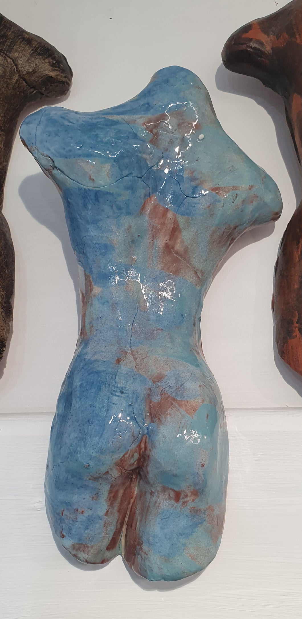 Jack Hanging figurative ceramic sculpture by Sophie Howard