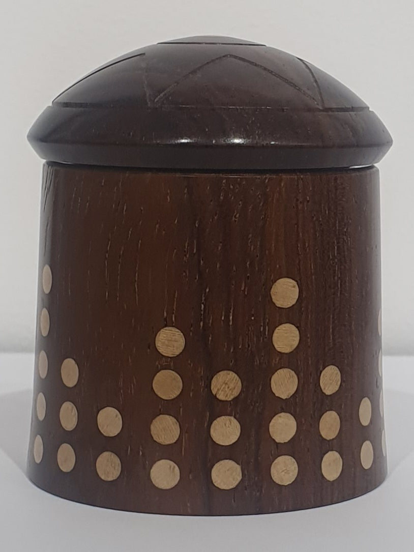 Leadwood screw top box