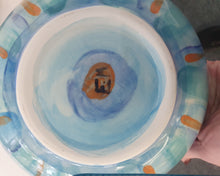 Load image into Gallery viewer, Fox and hare painted bowl by Emma Macfadyen
