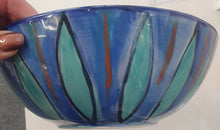 Load image into Gallery viewer, Kingfisher Bowl hand made painted pottery
