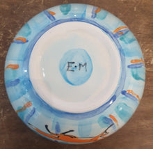 Load image into Gallery viewer, Fox and Hares hand painted bowl by Emma Macfadyen
