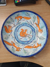 Load image into Gallery viewer, Red Squirrel Bowl Hand painted by Emma Macfadyen
