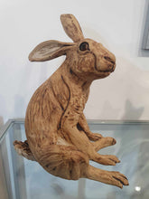 Load image into Gallery viewer, Listening Hare ceramic by Pippa Hill
