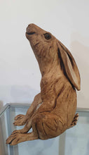 Load image into Gallery viewer, Moon gazing large hare ceramic
