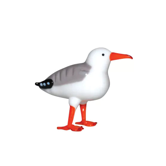 Miniature Glass Figurine - Seagull