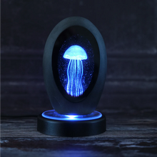 Load image into Gallery viewer, Colour Changing Jellyfish with LED/USB Base
