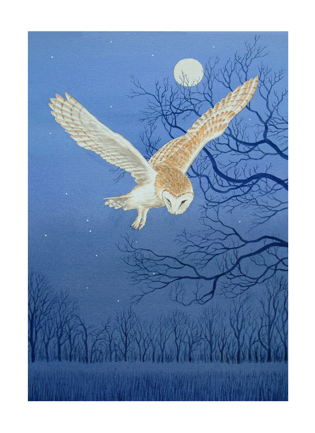 Moonlight Hunter limited signed print