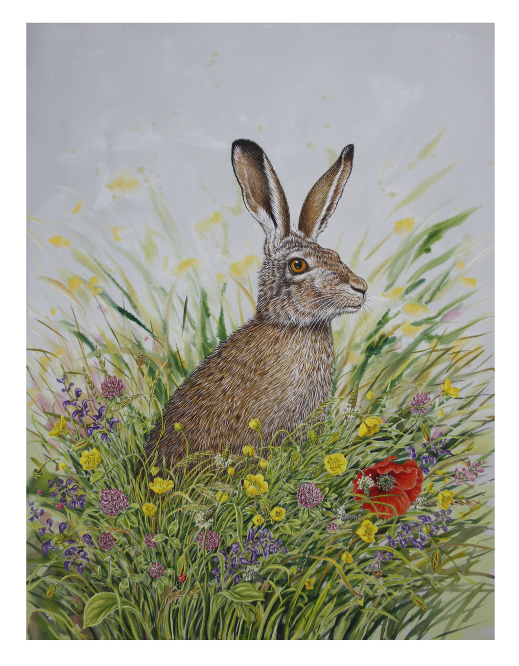 Poppy and Hare limited signed print