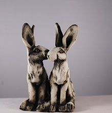 Load image into Gallery viewer, Small Loving hares by Sally Gardiner
