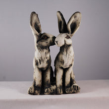 Load image into Gallery viewer, Small Loving hares by Sally Gardiner
