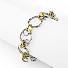 Load image into Gallery viewer, Stainless Steel and Gold Tone Bracelet
